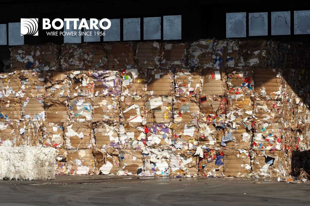 La contribution de Bottaro à la chaîne de recyclage du papier et du carton