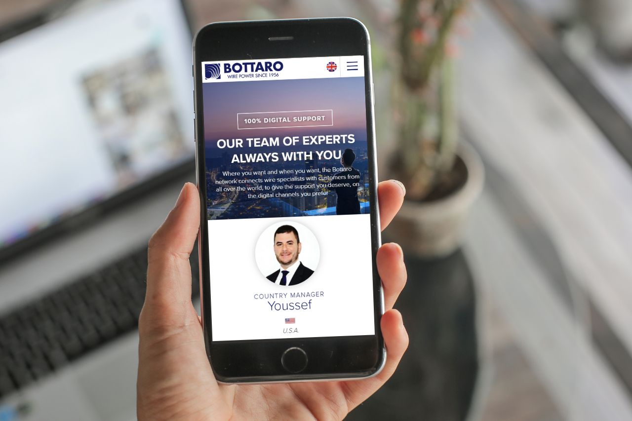 The new country manager USA Bottaro Iron wire for presses